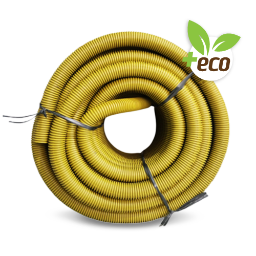 Eletroduto Corrugado Flexível Pead - Cinza +ECO - Tubos Bravo ...